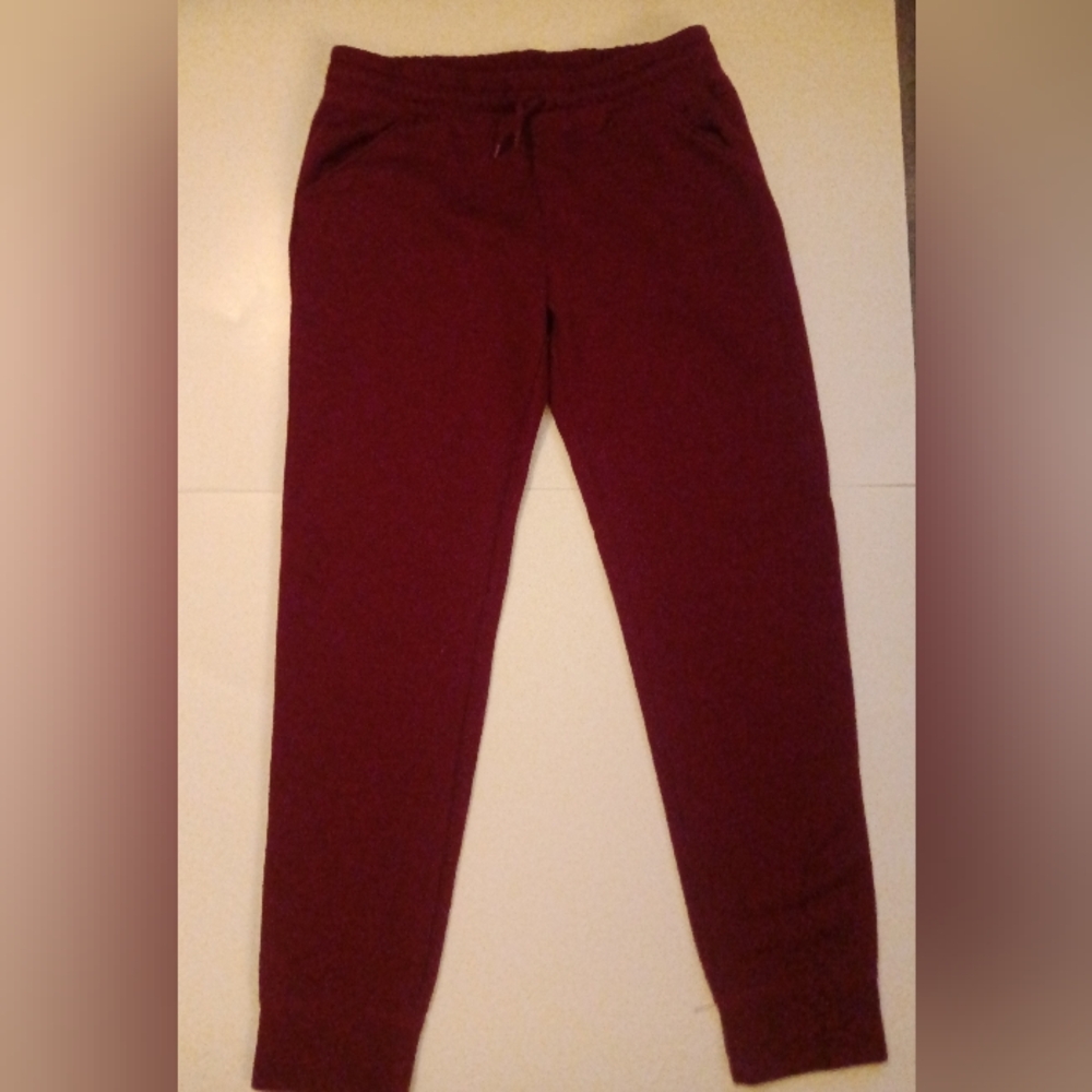 Burgundy old Navy kids sweatpants